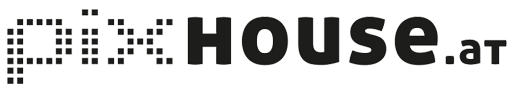 Logo pixhouse | Heike Zottele Webdesign